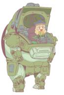 badass hidden_star_in_four_seasons matara_okina mecha plant vehicle votoms // 950x1402 // 557.5KB