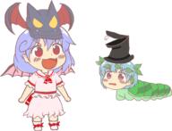 alternate_headwear embodiment_of_scarlet_devil eternity_larva full_bodied hidden_star_in_four_seasons remilia_scarlet // 1415x1081 // 503.1KB