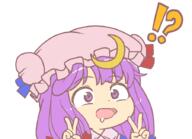 ahegao drooling embodiment_of_scarlet_devil funny patchouli_knowledge peace_symbol // 900x650 // 15.7KB