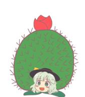 cactus komeiji_koishi subterranean_animism wtf // 3572x4061 // 838.9KB