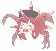 crab crying hecatia_lapislazuli legacy_of_lunatic_kingdom // 1772x1611 // 416.4KB