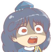 iizunamaru_megumu scared screaming shocked unconnected_marketeers // 2048x1944 // 1.7MB