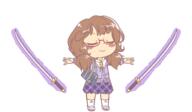 eyes_closed full_bodied katana magic urban_legend_in_limbo usami_sumireko weapon // 1800x1050 // 62.3KB