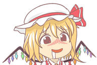 drooling embodiment_of_scarlet_devil flandre_scarlet // 600x400 // 83.9KB