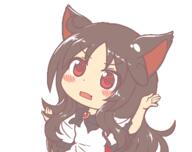 animated confused detailed double_dealing_character imaizumi_kagerou thinking // 413x326 // 2.8MB