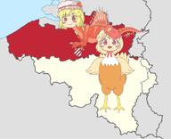 chicken dino embodiment_of_scarlet_devil flandre_scarlet forward_facing map niwatari_kutaka politics tagme wily_beast_and_weakest_creature wtf // 898x728 // 131.9KB