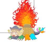 badass confused dino fire hidden_star_in_four_seasons matara_okina shocked weapon // 1842x1551 // 632.2KB