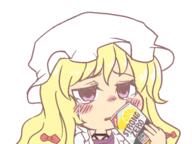 alternate_outfit beer crying drink perfect_cherry_blossom sad strong_zero yakumo_yukari // 400x300 // 75.4KB