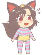 alternate_outfit chicken double_dealing_character full_bodied imaizumi_kagerou pajamas // 743x957 // 34.0KB