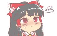 frowning hakurei_reimu sad sweating // 800x500 // 42.5KB