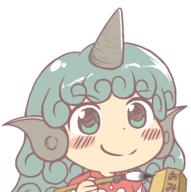 happy hidden_star_in_four_seasons komano_aunn paint_brush tool untranslated utensil wholesome // 577x580 // 24.9KB