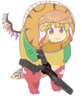 armored_core dino embodiment_of_scarlet_devil flandre_scarlet fromsoft legacy_of_lunatic_kingdom ringo weapon // 1196x1400 // 305.1KB