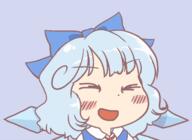 animated cirno embodiment_of_scarlet_devil fairy funny laughing wings // 600x436 // 1.7MB