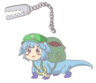 dino kawashiro_nitori mountain_of_faith weapon // 1671x1440 // 1.2MB