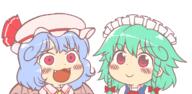 crazy embodiment_of_scarlet_devil hybrid izayoi_sakuya kagiyama_hina mountain_of_faith remilia_scarlet scared wtf // 1250x610 // 54.9KB