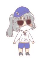 alternate_headwear full_bodied mononobe_no_futo sunglasses ten_desires // 791x1167 // 34.2KB