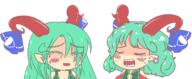 breasts crying goukyou_ibun hybrid kagiyama_hina mountain_of_faith sad toutetsu_yuuma wtf // 1700x698 // 141.1KB