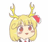 embodiment_of_scarlet_devil horns hybrid kicchou_yachie rumia wily_beast_and_weakest_creature // 800x700 // 52.8KB