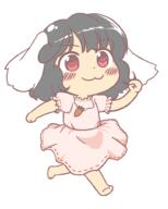 full_bodied imperishable_night inaba_tewi running // 800x1000 // 30.8KB