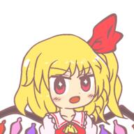 embodiment_of_scarlet_devil flandre_scarlet nazukora // 600x600 // 19.7KB