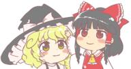 crying hakurei_reimu kirisame_marisa wholesome // 1270x670 // 56.0KB