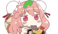 alternate_headwear chopsticks eating food futatsuiwa_mamizou hybrid ibaraki_kasen ramen shrimp tempura ten_desires utensils wild_and_horned_hermit // 800x473 // 102.0KB