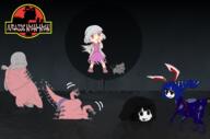 dino double_dealing_character horns kijin_seija kishin_sagume legacy_of_lunatic_kingdom nazrin ringo sad scary seal seiran undefined_fantastic_object // 2078x1374 // 824.1KB