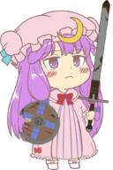 badass embodiment_of_scarlet_devil full_bodied patchouli_knowledge weapon // 699x1046 // 72.8KB