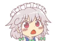 embodiment_of_scarlet_devil izayoi_sakuya shocked surprised // 400x275 // 51.9KB