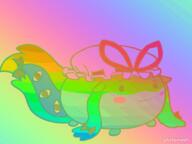 animated deformed perfect_cherry_blossom rainbow sukusuku_hakutaku whale yakumo_yukari // 640x480 // 5.3MB