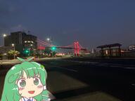 kasen-chan_thread kochiya_sanae mountain_of_faith real_life wakato_bridge // 4032x3024 // 1.4MB