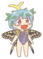 breasts ears eternity_larva full_bodied hidden_star_in_four_seasons nsfw swimsuit swimwear wings // 800x1100 // 47.8KB