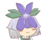 alternate_headwear eggplant food konpaku_youmu perfect_cherry_blossom smiling unfinished_dream_of_all_living_ghost vegetable yomotsu_hisami // 800x646 // 22.8KB