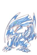 blue-eyes_white_dragon dragon yu-gi-oh! // 950x1402 // 452.3KB