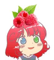 alternate_headwear food fruit gradient raspberry tatara_kogasa ten_desires undefined_fantastic_object // 620x680 // 49.8KB