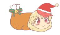 christmas ears food niwatari_kutaka santa_hat seasonal turkey wily_beast_and_weakest_creature wtf // 1200x701 // 27.6KB