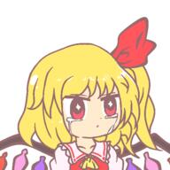 embodiment_of_scarlet_devil flandre_scarlet nazukora // 600x600 // 19.5KB