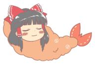 ears food hakurei_reimu hybrid seafood shrimp tempura // 1200x900 // 31.8KB