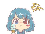 angry food ice_cream mint_chip pouting tatara_kogasa ten_desires undefined_fantastic_object wtf // 948x708 // 195.5KB
