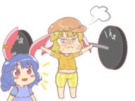 angry barbell exercise full_bodied legacy_of_lunatic_kingdom ringo seiran // 960x720 // 245.6KB