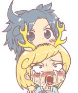 crying eating food himemushi_momoyo horns kicchou_yachie screaming unconnected_marketeers violence wily_beast_and_weakest_creature wtf // 686x822 // 419.0KB