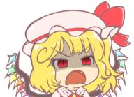 angry embodiment_of_scarlet_devil flandre_scarlet scary // 840x610 // 39.2KB