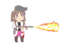 alternate_outfit flamethrower full_bodied gun hidden_star_in_four_seasons nishida_satono scary weapon // 1580x1238 // 362.5KB
