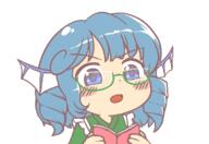 angry double_dealing_character glasses reading shocked wakasagihime // 800x550 // 24.0KB
