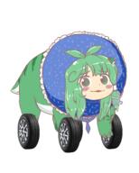 dino funny kochiya_sanae mountain_of_faith vehicle // 1200x1500 // 274.5KB