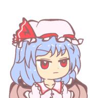 bruh embodiment_of_scarlet_devil nazukora remilia_scarlet // 600x600 // 18.1KB