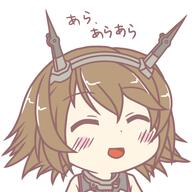 kantai_collection mutsu_(kancolle) // 600x600 // 56.5KB