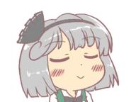 eyes_closed funny konpaku_youmu perfect_cherry_blossom smug // 697x522 // 18.8KB