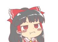 angry frowning pouting reimu // 800x580 // 22.6KB