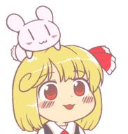 bunny embodiment_of_scarlet_devil rumia // 650x681 // 24.3KB